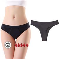 ZVZK Period Pants Heavy Flow Women Thong 20ML Absorbent Leak Proof Panties Panty Menstrual Underwear Briefs Hipster