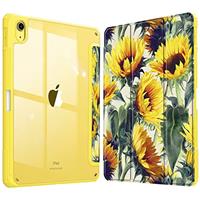 FINTIE Hybrid Case for iPad (A16) 11th Generation 11 Inch (2025), iPad 10th Generation 10.9 Inch (2022) - [Ultra Slim] Shockproof Clear Cover w/Built-in Pencil Holder, Auto Wake/Sleep,