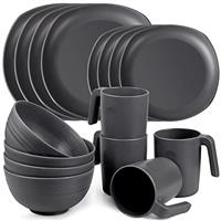 Greentainer PP Dishwasher Set Dinner Sets