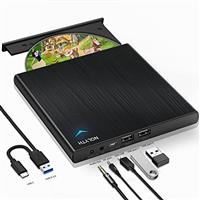 NOLYTH External CD Drive, DVD Drive External for Laptop, USB