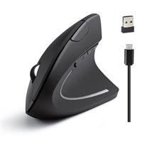 Ergonomic Wireless Vertical Mouse - 6 Buttons, 1200/1400/160
