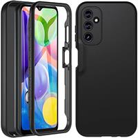 OWKEY Case for Samsung Galaxy A14 5G/4G with Built-in Screen Protector Anti-Scratch, 360 Degree Full Body Military Grade Rugged Phone Cover for Samsung Galaxy A14 5G/4G 6.6-Inch