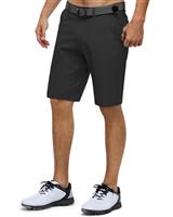 33,000ft Men's Golf Shorts Dry Fit, 11" Lightweight Quick Dry Golf Stretch Bermuda Shorts Performance Casual Shorts with Pockets for Golf Travelling and Wroking