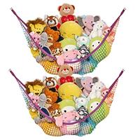 Lilly's Love Teddy Hammock - Toy Storage for Soft Stuffed Animals - Large 2 Pack