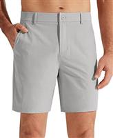 Libin Men's Golf Shorts 7" Work Dress Shorts Casual Flat Front Hybrid Shorts Lightweight Quick Dry