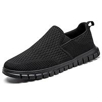 Oltyutc Mens Trainers Running Shoes Slip-on Canvas Loafers Gym Walking Sneakers Lightweight Tennis Shoes