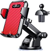 VANMASS BEST Car Phone Holder 2025 85+ LBS Strongest Suction & True Military-Grade Rotatable Universal Mobile Phone Mount Dashboard Windscreen Vent Automobile for iPhone 16 Pro Max 15 14 13 Samsung