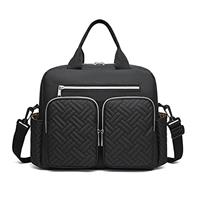 Kono Baby Changing Bag Weekender Travel Nappy Tote for Mom and Dad Convertible Messenger with Insulated Pockets