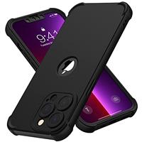 ORETECH for iPhone 14 Case 6.1 inch, with [2 Pack Screen Protector] [Camera Lens Guard] [15FT Military Grade Drop Test] 360 Shockproof Slim Fit Design Rubber Bumper Phone Cover