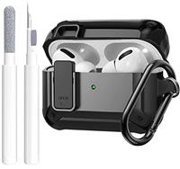 OTOPO Protective Cover for AirPods Pro Case, Shockproof Rugged Shell with Cleaning Kit and Pen
