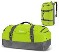 Ubon Large Duffel Bag Holdall Bags with Shoe Compartments 4-Way Sports Gym Duffel Backpack with Padded Straps 55L 65L 80L Camping Traveling Duffle Bag Waterproof Gym Bag