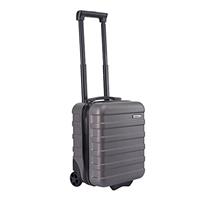 Cabin Max Anode Carry On Hand Luggage Suitcase - Lightweight, Hard Shell, 4 Wheels, Combination Lock