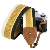 Padwa Lifestyle Camera Strap - 2" Wide Cowhide Head Cotton C