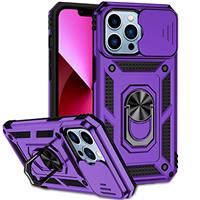 Hitaoyou iPhone 13 Pro Case with Camera Cover & Kickstand, M