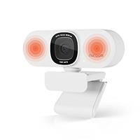 Nuroum V11 2K Webcam for PC, with Noise-Cancelling Microphone & Privacy Cover, 90 Wide Angle 1080P/60fps, USB Plug&Play Computer Web Camera for Laptop/Desktop, Video Calling/Conferencing, Zoom/Skype