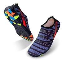 Water Shoes Swim Beach Sea Shoes for Women Men Ladies Swimming Pool Aqua Socks Barefoot Wet Wetsuit,Quick-Dry Lightweight Durable Neoprene Sole for Surf Diving Garden Walk Reef Seaside Sports Pebble