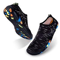 Water Shoes Swim Beach Sea Shoes for Women Men Ladies Swimming Pool Aqua Socks Barefoot Wet Wetsuit,Quick-Dry Lightweight Durable Neoprene Sole for Surf Diving Garden Walk Reef Seaside Sports Pebble