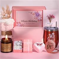 21st Birthday Gifts for Her, Personalised Birthday Hampers for Women Turning 21, Funny 21 Year Old Pamper Gift Basket for Girls, Best Friend, Sister, Daughter, Niece, Lady 21 Birth Day Presents Ideas