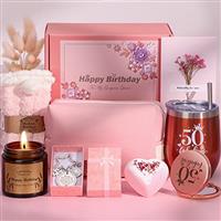 21st Birthday Gifts for Her, Personalised Birthday Hampers for Women Turning 21, Funny 21 Year Old Pamper Gift Basket for Girls, Best Friend, Sister, Daughter, Niece, Lady 21 Birth Day Presents Ideas