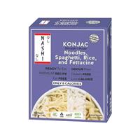 Nashi Shirataki Konjac - Low Fat, Glucomannan Premium Recipe, Keto Friendly, Suitable for Vegan, Odour Free Low Calorie Food | Ready to Eat