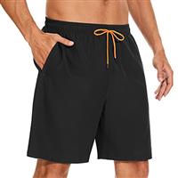 YUTYTH Mens Swimming Shorts Swim Trunks Waterproof Quick Dry Beach Shorts Surfing Board Shorts with Mesh Liner and Pockets