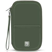 BOACAY Family Passport Holder, RFID Travel Wallet for Women & Men, Document Organiser