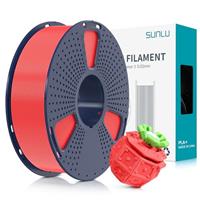 SUNLU PLA Plus 3D Printer Filament, Upgraded PLA+ 3D Printing Filament 1.75mm