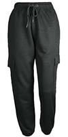True Face Ladies Trousers Fleece Womens Joggers Cargo Combat Jogging Bottoms Casual Elasticated Women Sweatpants with Pockets Tracksuit Pants