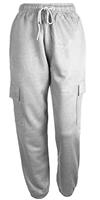 True Face Ladies Trousers Fleece Womens Joggers Cargo Combat Jogging Bottoms Casual Elasticated Women Sweatpants with Pockets Tracksuit Pants
