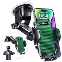 VANMASS Car Phone HolderStrongest Military-Grade Suction Patent & & All Safety Certs Mobile Automobile Cradles Mount Van Windscreen Dashboard Vent Stand for iPhone 16 15 Pro Max 14 13 12 Samsung