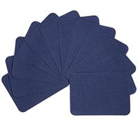 12 x Iron on Denim Patches for Clothing and DIY Repair Sewing Repair Patches