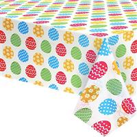 YAAVAAW 137 * 274cm Easter Tablecloth,Easter Party Decoratio