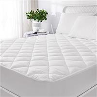 Hafaa Mattress Protector Extra Deep 30 Cm Bed Fitted Stretch Skirt Quilted Mattress Pad Anti Allergy Microfiber Fitted Mattress Cover