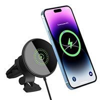 20W Wireless Car Charger, Compatible With Magsafe Car Mount, Magnetic/Magnet Fast Charging Car Phone Holder Compatible With iPhone iPhone 14/14 Plus/14 Pro/Pro Max/13/12/12 13 Pro/Pro Max/Mini