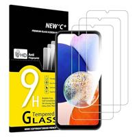 NEW'C 3 Pack Designed for Samsung Galaxy A13 4G / Galaxy A13 5G, Screen Protector Tempered Glass, Case Friendly Anti Scratch Bubble Free Ultra Resistant