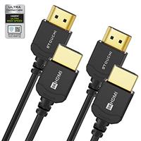 Stouchi HDMI 2.1 Cable 4K@120hz,8K@60Hz,Ultra HD High Speed 48Gbps HDMI Braided Lead, HDR eARC, Compatible with TV Roku Netflix PS4 Pro Xbox One X Samsung Sony LG
