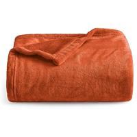 Oxford Homeware Fleece Blanket Sofa Throw Cuddly Reversible Soft Blanket for Bed, Couch, Settee, and Travel