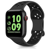 DigiHero Sport Straps Compatible with Apple Watch 41mm 40mm 38mm 49mm 45mm 44mm 42mm for Women Men, Breathable Soft Silicone Replacement Wrist Strap for iWatch Series 8/7/6/5/4/3/2/1/SE/Ultra