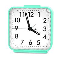Brifit Alarm Clocks Bedside, Non ticking Bedside Clock with Luminous Pointer & Large Display, Ba