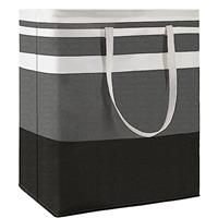 Maxsilan Large Laundry Basket, Freestanding Tall Clothes Hamper, Collapsible Laundry Bag