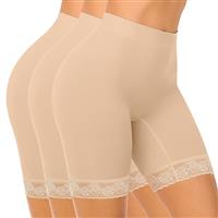 SIHOHAN Womens Anti Chafing Shorts Chub Rub Shorts Lace Slip Short Seamless Long Briefs for Under Dresses Skirts