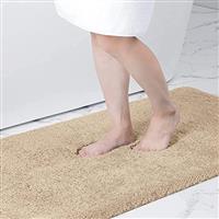 smiry Microfiber Bath Mat, Non-Slip Super Absorbent Bathroom Mat, Extra Soft Machine Wash and Dry, Non-Shedding Bath Mats For Bathroom