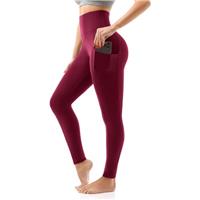 SINOPHANT High Waisted Leggings with Pockets for Women, Buttery Soft Elastic Opaque Tummy Control Stretchy Yoga Pants Trousers