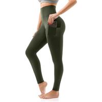 SINOPHANT High Waisted Leggings with Pockets for Women, Buttery Soft Elastic Opaque Tummy Control Stretchy Yoga Pants Trousers