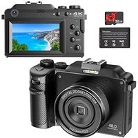 Vmotal 4K UHD 48MP Digital Camera, Vlogging Camera for YouTu