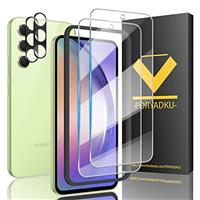 JZG 2+2 Pack Tempered Glass for Google Pixel 8 Pro Screen Protector, 2 Pack Camera Lens Protector, Temperature Sensor & Support Fingerprint Unlock, Easy Installation, Anti-Scratch, HD Clear