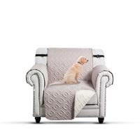 Moonlight Bedding Sofa Cover Waterproof Sofa Slipcovers - Reversible Sofa Protectors from Pets & Kids with Adjustable Elastic Straps Quilted Couch Settee Covers