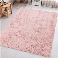 Aspire Homeware Fluffy Bedroom Rug Lounge Area Rugs Living Room Large Plush Carpet Modern Soft Shaggy Pile Faux Fur Rug for Home