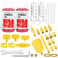 ytorgr Brake Bleed Kit with Mineral Bicycle Brake Fluid 120ml Hydraulic Disc mtb Bike Brake Bleeding kit for SHIMANO,TEKTRO, MAGURA