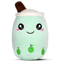 OSDUE Bubble Tea Plush, Boba Milk Tea Soft Plush Doll, Boba